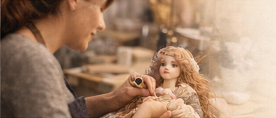 Авторская кукла ручной работы