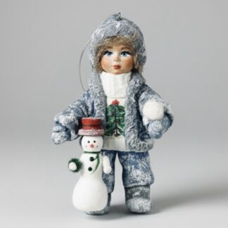 Кукла Uniqly «Снежный друг»